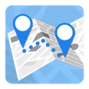 Fake GPS Joystick & Routes Go app icon
