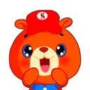 Super Bear: Animated Stickers app icon
