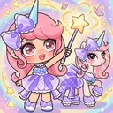 Pony World: Dress Up Magic app icon