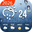 Previsão do tempo ao vivo app icon