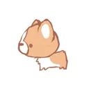 Waffle the Corgi Stickers app icon