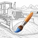 Kids Paint: Heavy Equipment app icon