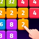Jogos de números: Merge Puzzle app icon