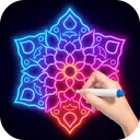 Magic Doodle: Glow Art Drawing app icon