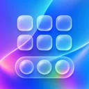 Liquid Glass Launcher: GlassUI app icon