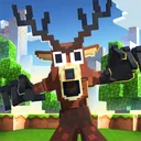 Cops N Robbers:Pixel Craft Gun app icon
