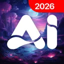 Foto/Vídeo IA, Melhorador app icon