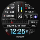MD336 Digital watch face app icon