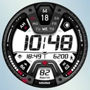 MD252 Digital watch face app icon