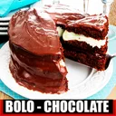 Receitas bolo de chocolate app icon