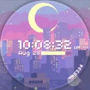 Vapor Town Watch Face app icon