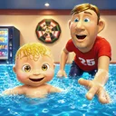 Hide And Seek 3D: Who is Daddy app icon