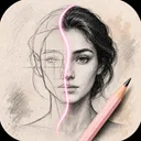 Sketch Steps: AI Loomis Draw app icon