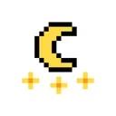 Pixel Weather GIF Stickers app icon