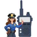 Police Radio Scanner app icon