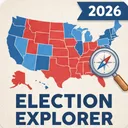 Election Explorer: 2026 Map app icon