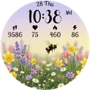 Animated Flying Bee WearOS WF app icon