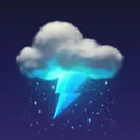 Snowflake Weather app icon