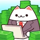 Office Cat: Idle Tycoon Games app icon