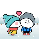 Plump Bunny Winter Holiday app icon