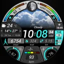 Rainbow Weather - Watch Face app icon