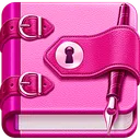 Diário pessoal com senha app icon