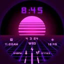 Vaporwave Watch Face app icon