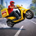 Pizza Delivery Moto Bike Sim app icon