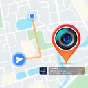GPS Camera: Map & Timestamp app icon
