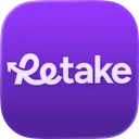 Retake AI: Editor de Fotos app icon