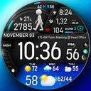 PER23 Digital Watch Face app icon