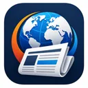 Newsora: Local & World News app icon